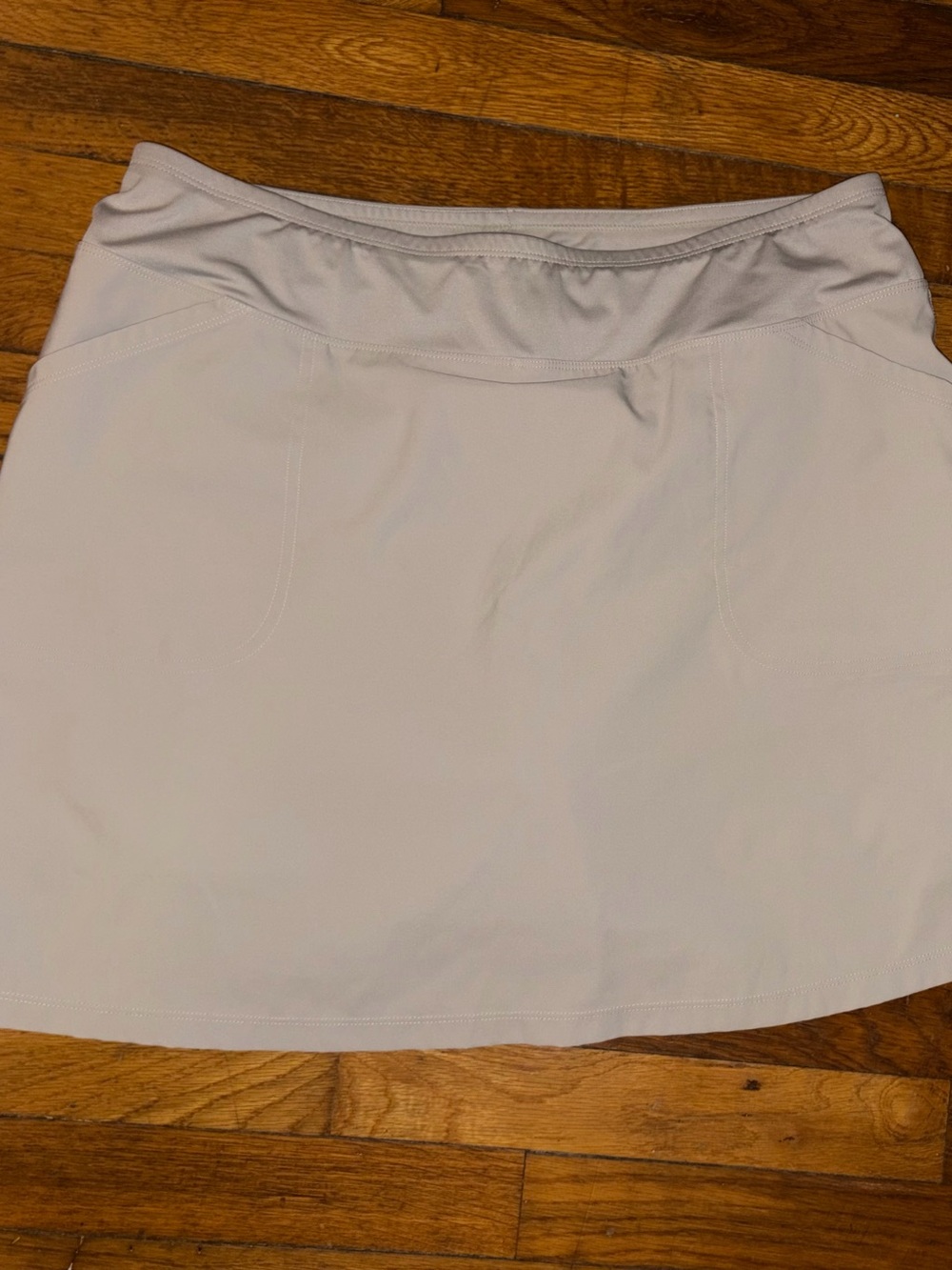 CYPRESS CLUB Women’s Khaki Light Gray Tan Active tech Skort - XL golf 17” length